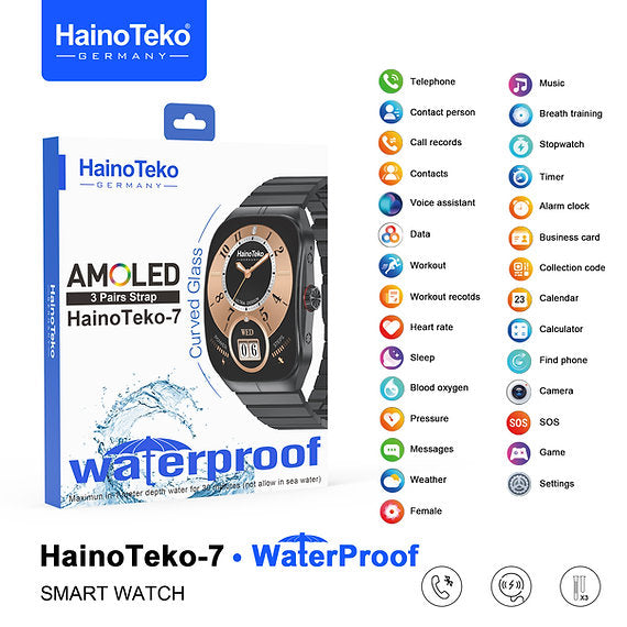 Haino Teko -7 Water Proof Smart Watch