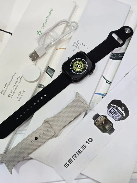APPLE LOGO SMART WATCH SERIES 10 REPLICA(allow to open parcel)