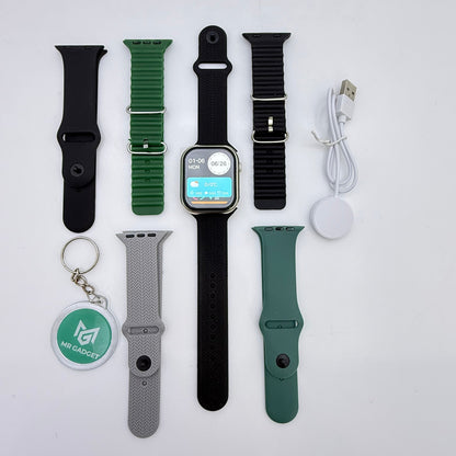 TLTM M42 Ultra 7in1 Smart Watch 2.02" HD Big Screen Men Women Smartwatch Bluetooth Call Bluetooth Music Sleep Monitoring Wireless Charging Watch