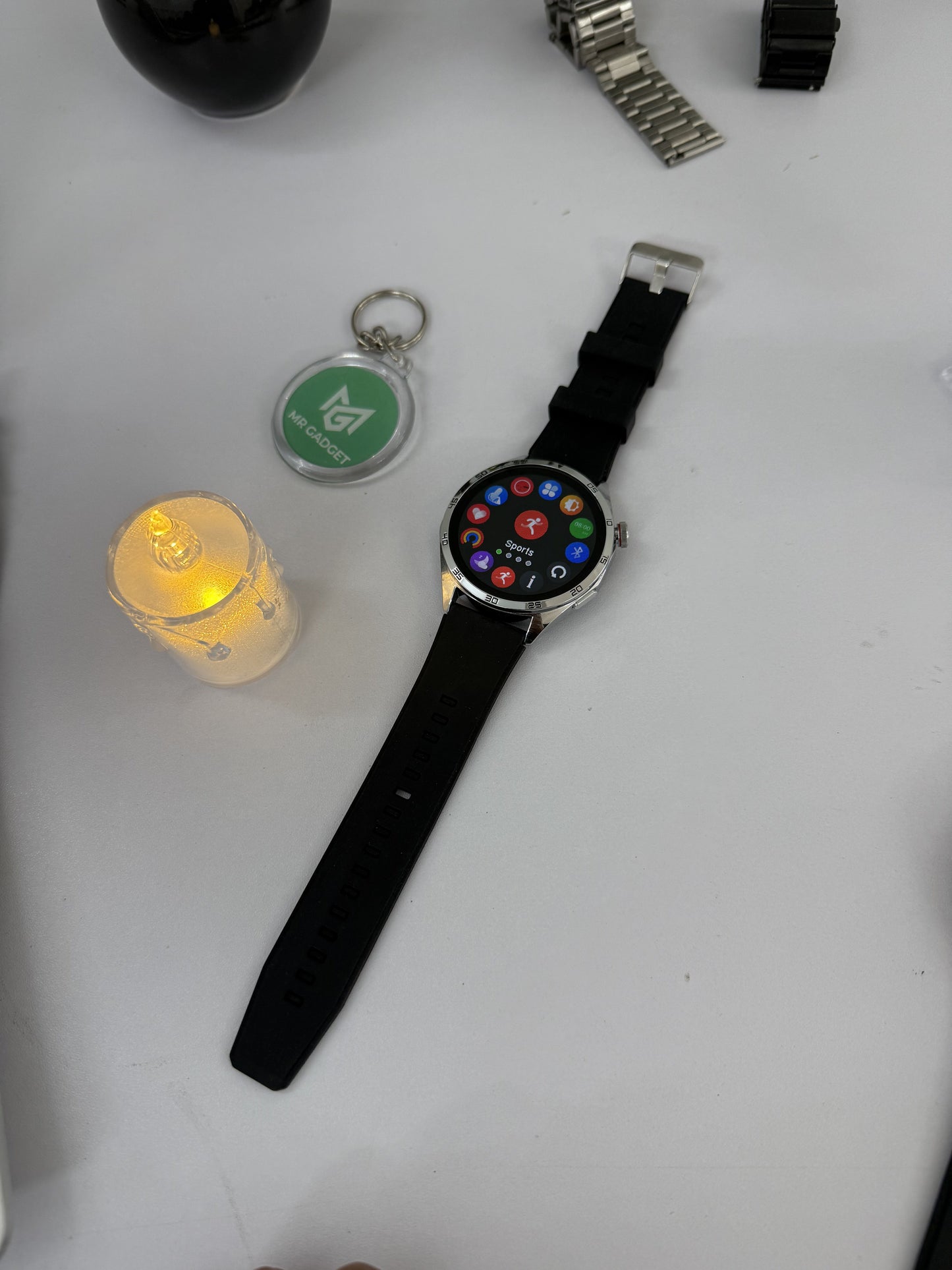 REVOLT GPS AMMOLED WATCH TITANEUM 2025 3RD GEN (ALLOW TO OPEN)