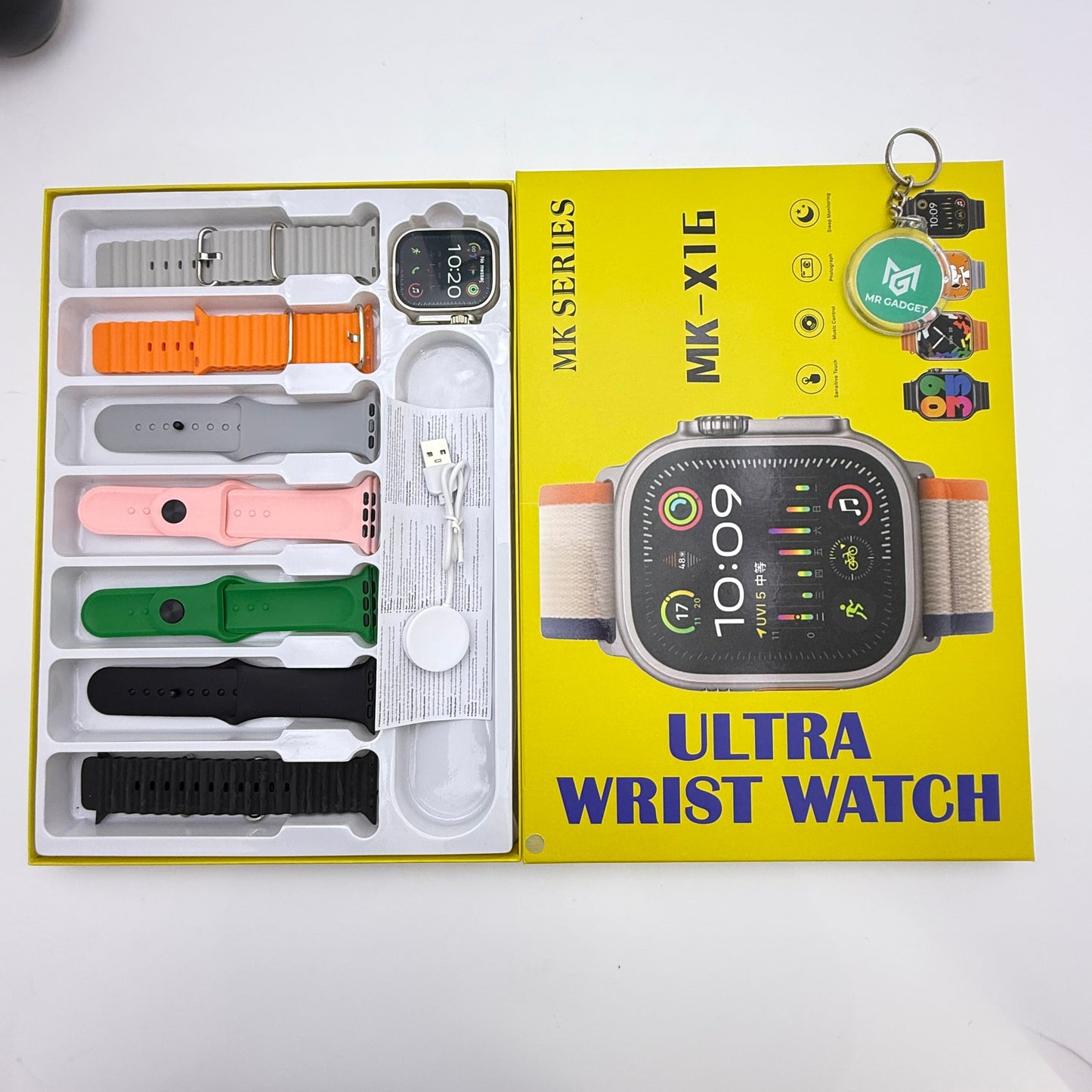 MK X16 Ultra Smart Watch 7 in 1 with Touch Screen Best price in Pakistan