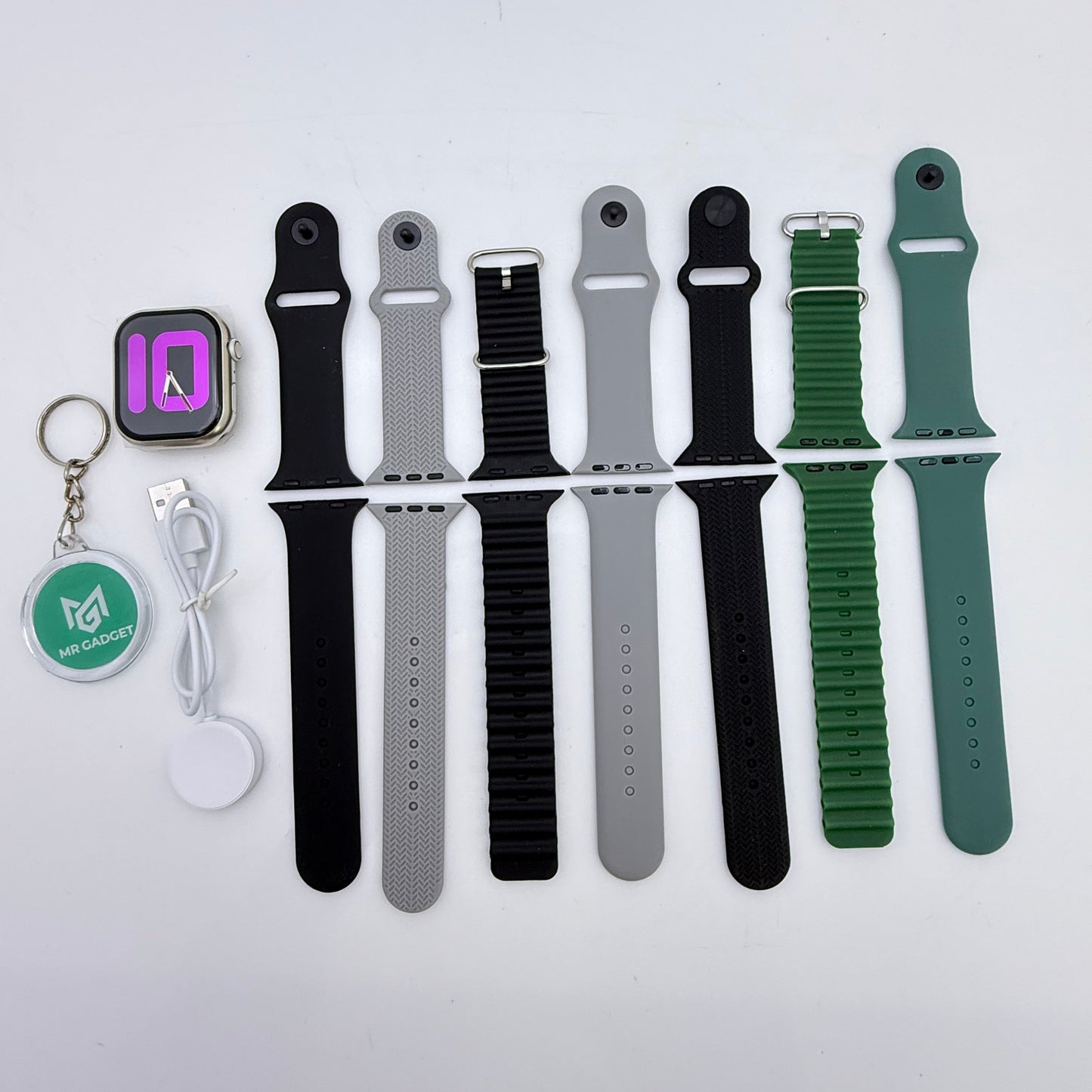 TLTM M42 Ultra 7in1 Smart Watch 2.02" HD Big Screen Men Women Smartwatch Bluetooth Call Bluetooth Music Sleep Monitoring Wireless Charging Watch