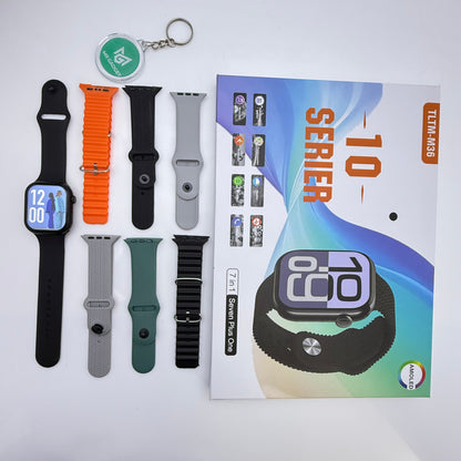 Smart Watch 7 plus 1 TLTM HD Big Screen Men Women Smartwatch Bluetooth Call Bluetooth Music Sleep Monitoring Wireless