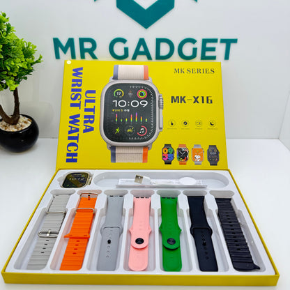 MK X16 Ultra Smart Watch 7 in 1 with Touch Screen Best price in Pakistan