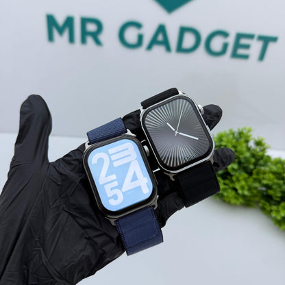 SERIES 10 APPLE LOGO WITH ALPINE STARP(ALLOW TO OPEN )